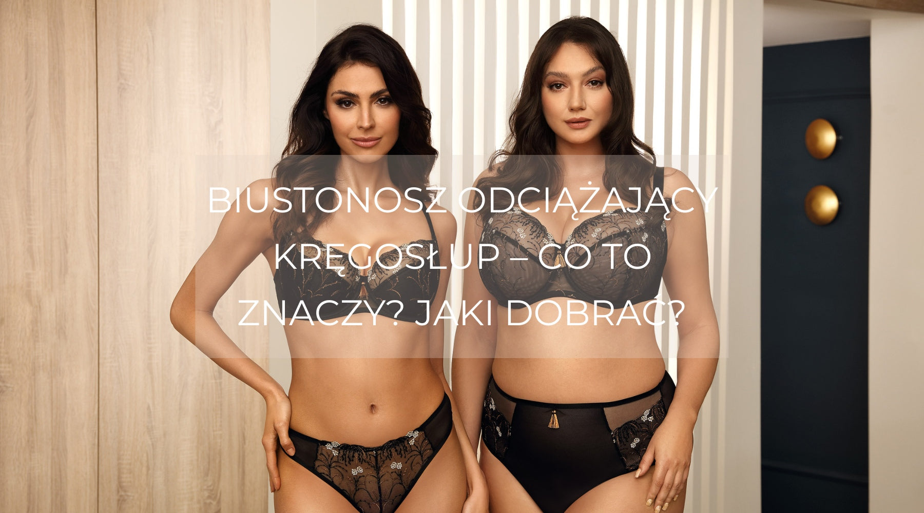 Biustonosz odciążający