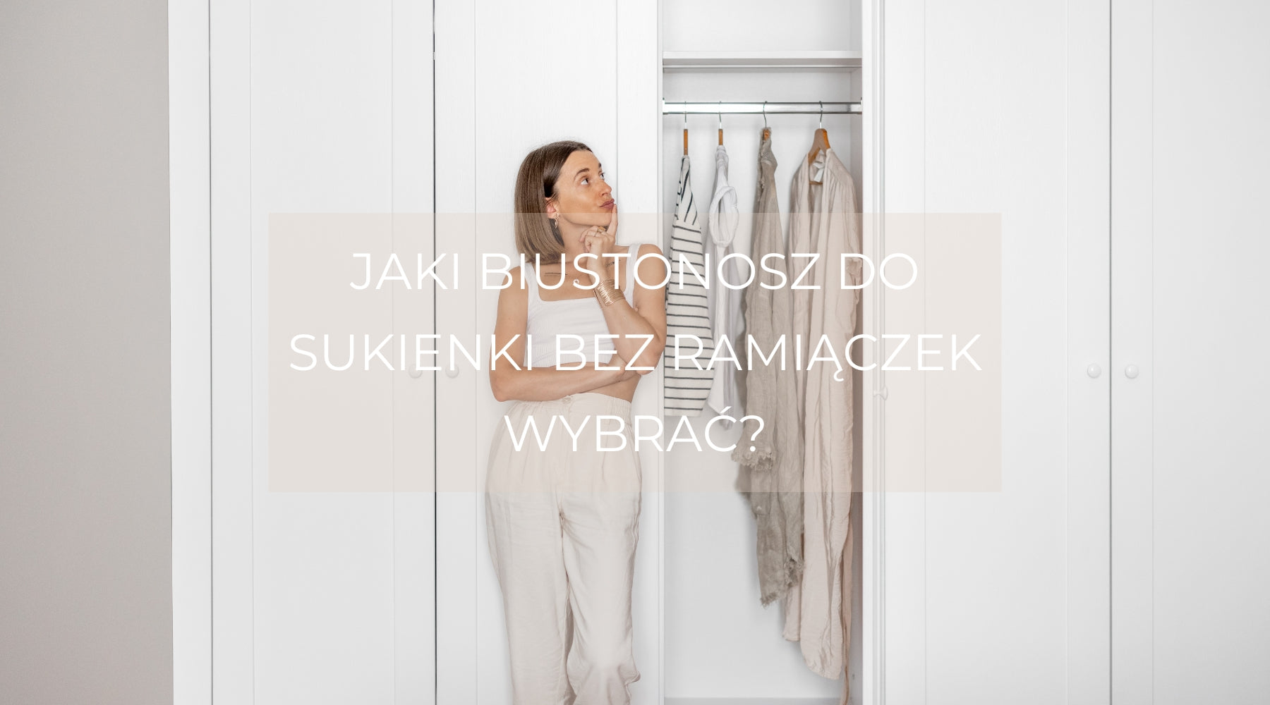 jaki stanik do sukienki bez ramiączek