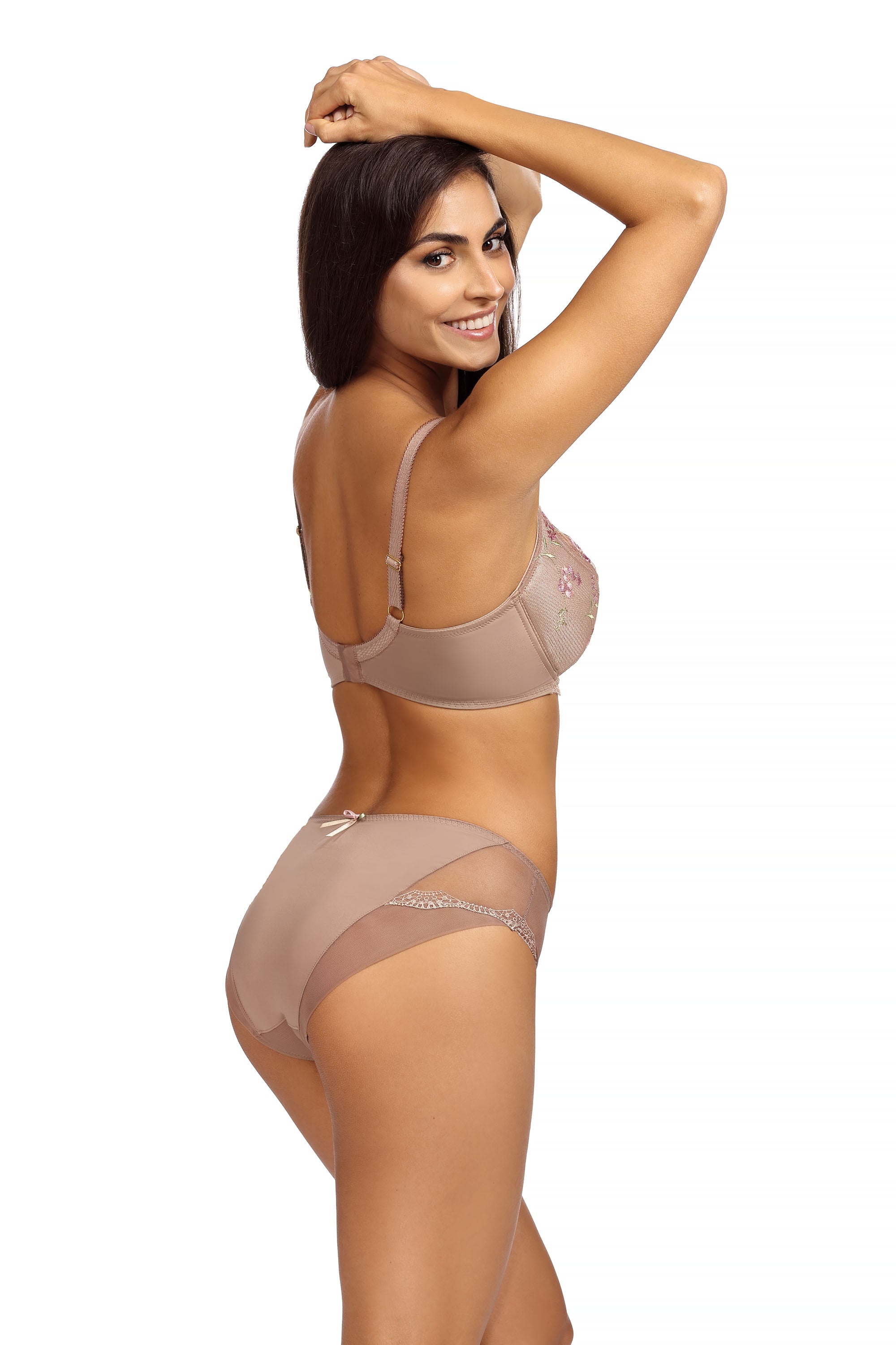 Biustonosz Hana czekoladowy B150 Semi Soft