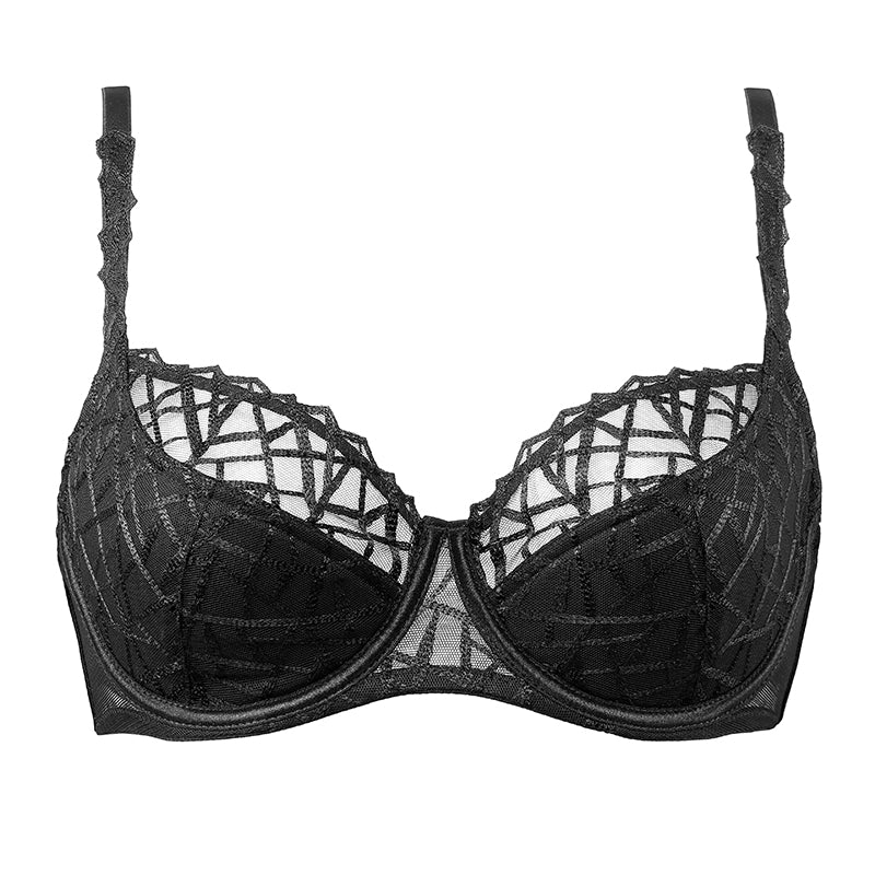 Biustonosz Diamond czarny B150 Semi Soft