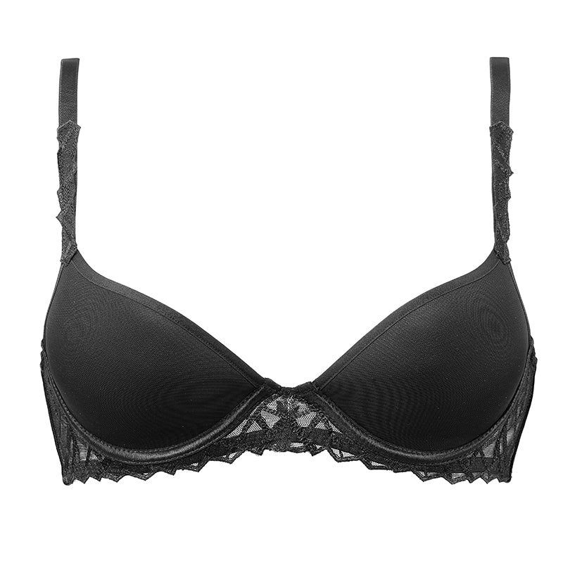 Biustonosz Diamond czarny B312 Push Up