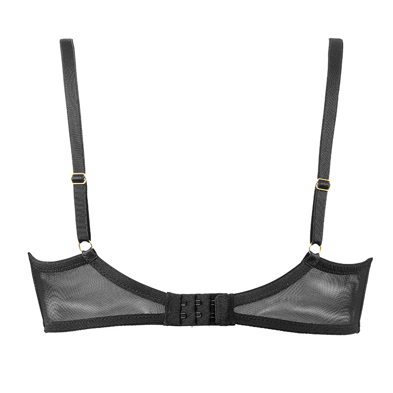 Biustonosz Diamond czarny B312 Push Up