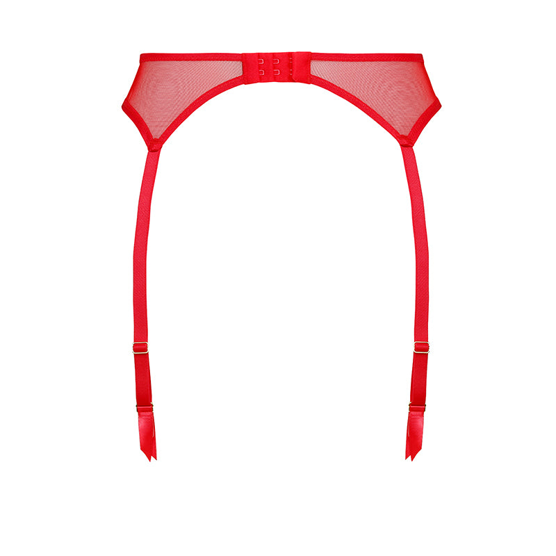 Pas Diamond czerwony C606