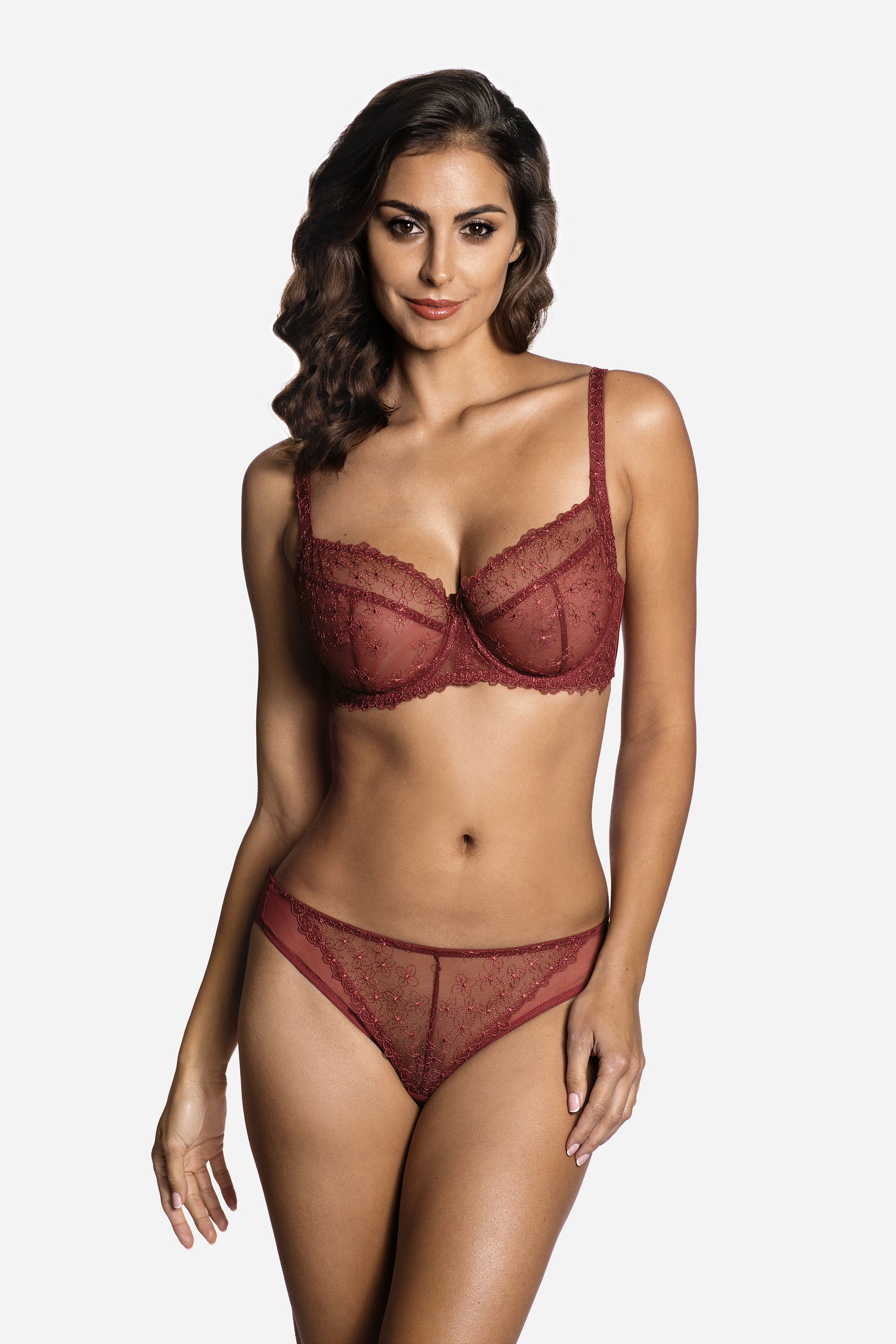 Biustonosz Isabel terracotta B103 Soft