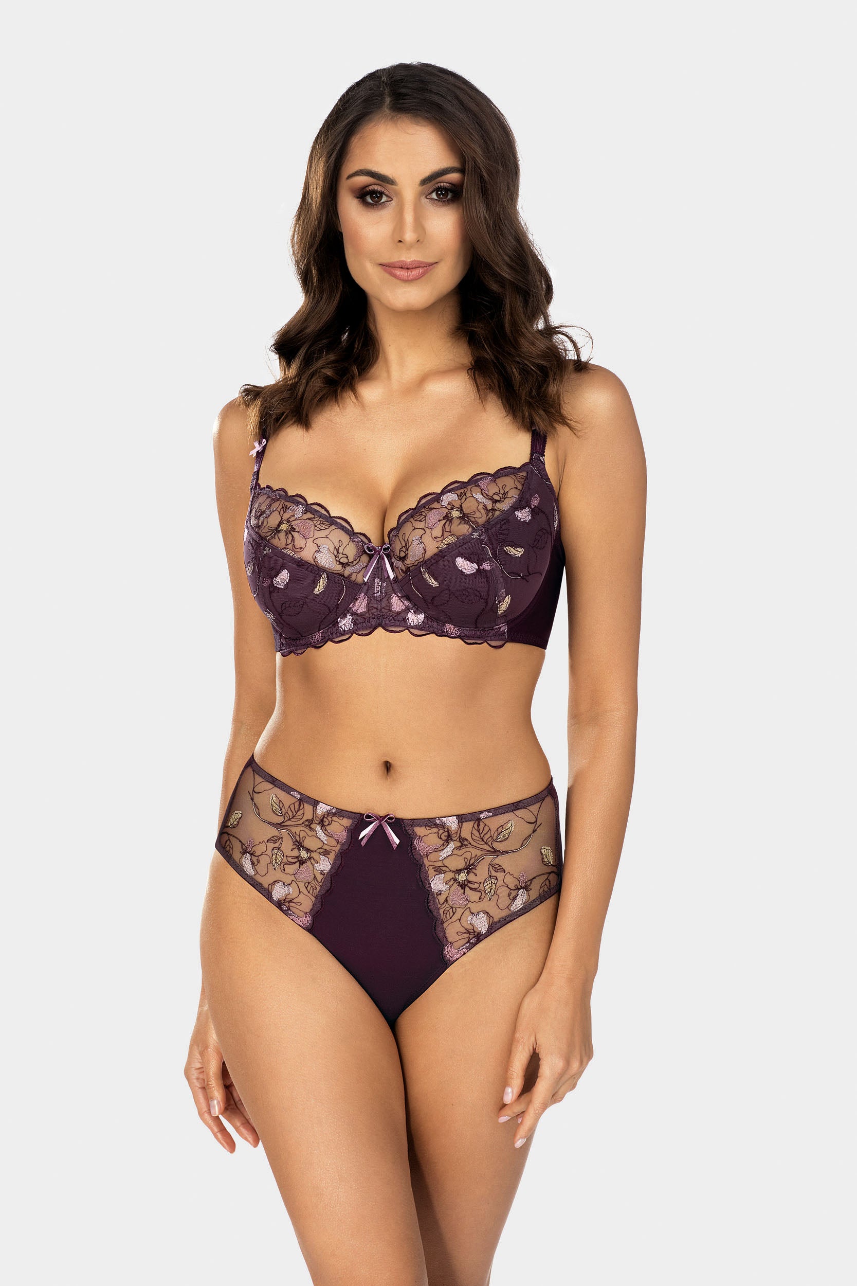 Biustonosz Promes fioletowy B150 Semi Soft