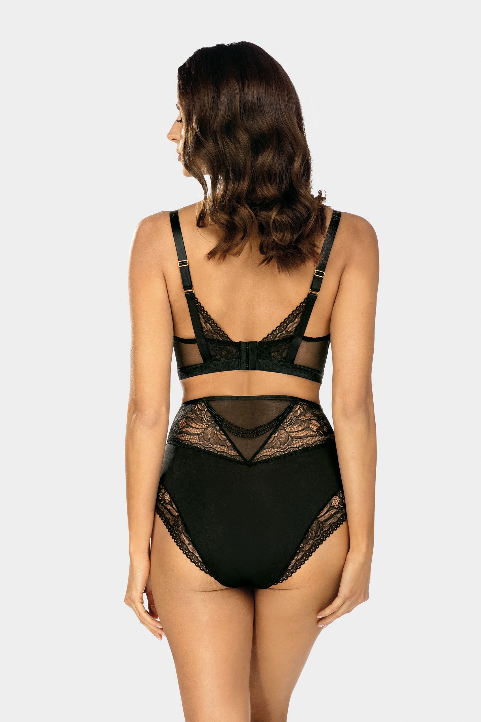 Biustonosz Alizze czarny B921 Soft Bralette