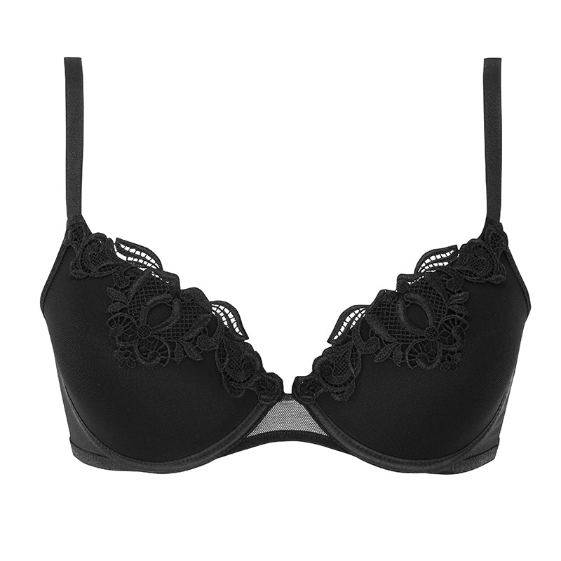 Biustonosz Lea czarny B312 Push Up