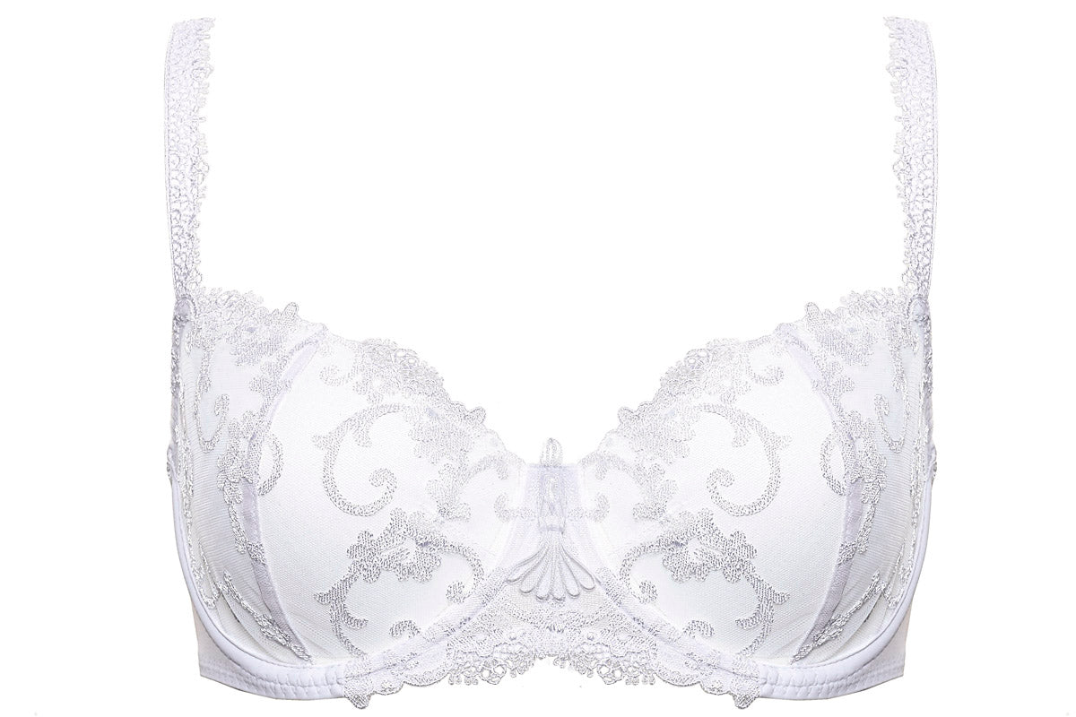 Biustonosz Sybila biały B139 Soft Balconette