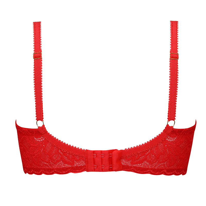 Biustonosz Bella czerwony B103 Soft