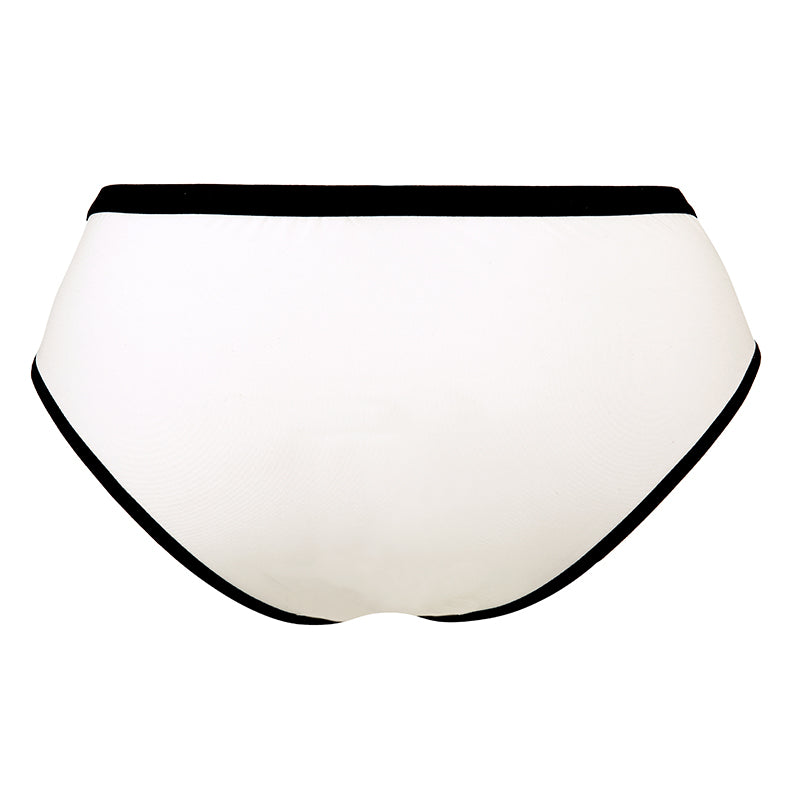 Figi Blanche śmietankowo-czarny C100