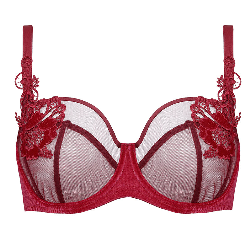 Biustonosz Dolores bordowy B104 Soft