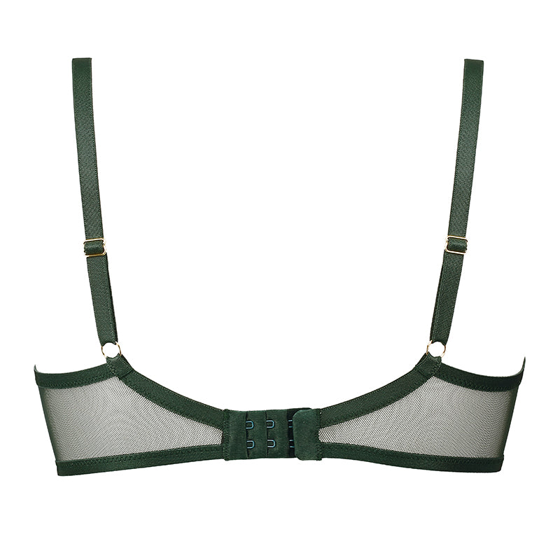 Biustonosz Lea zielony B139 Soft Balconette