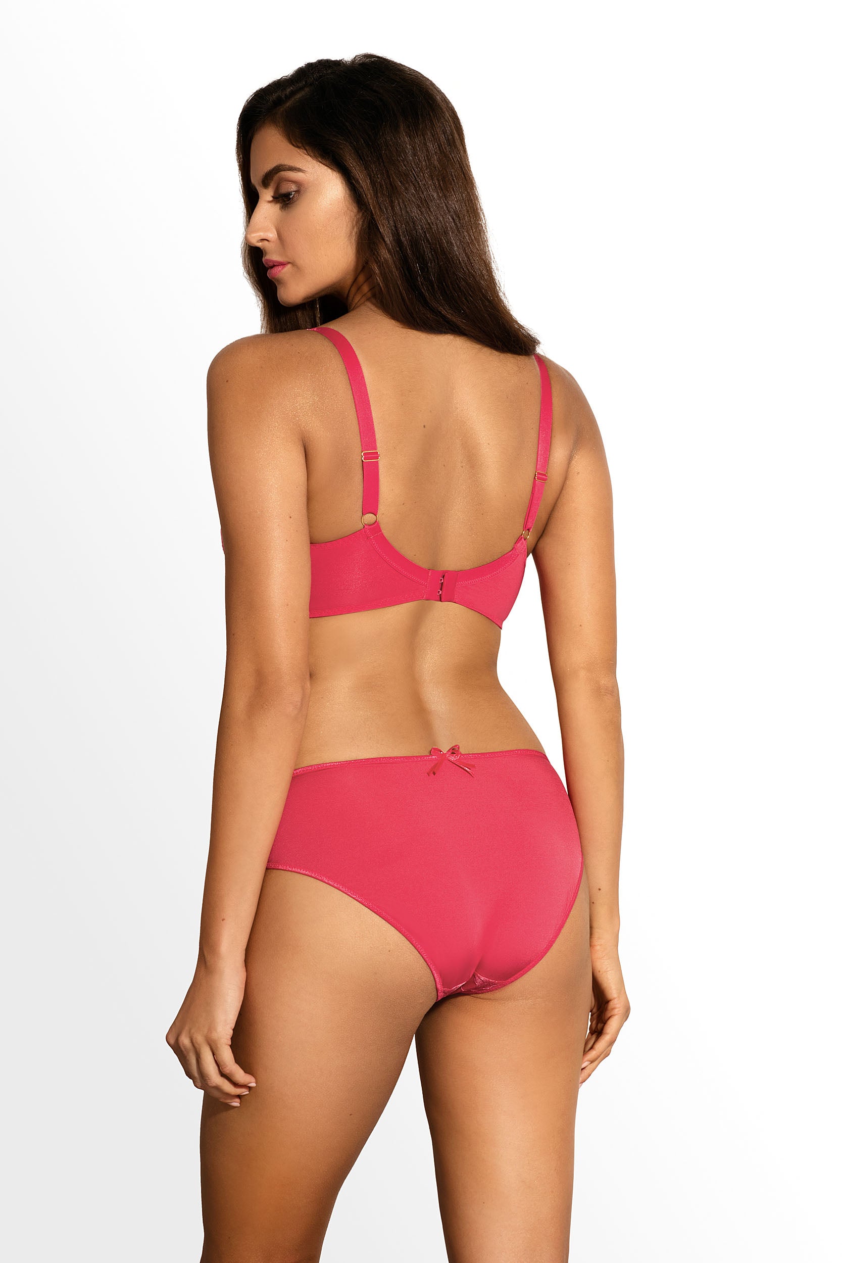 Biustonosz Latona malinowy B103 Soft