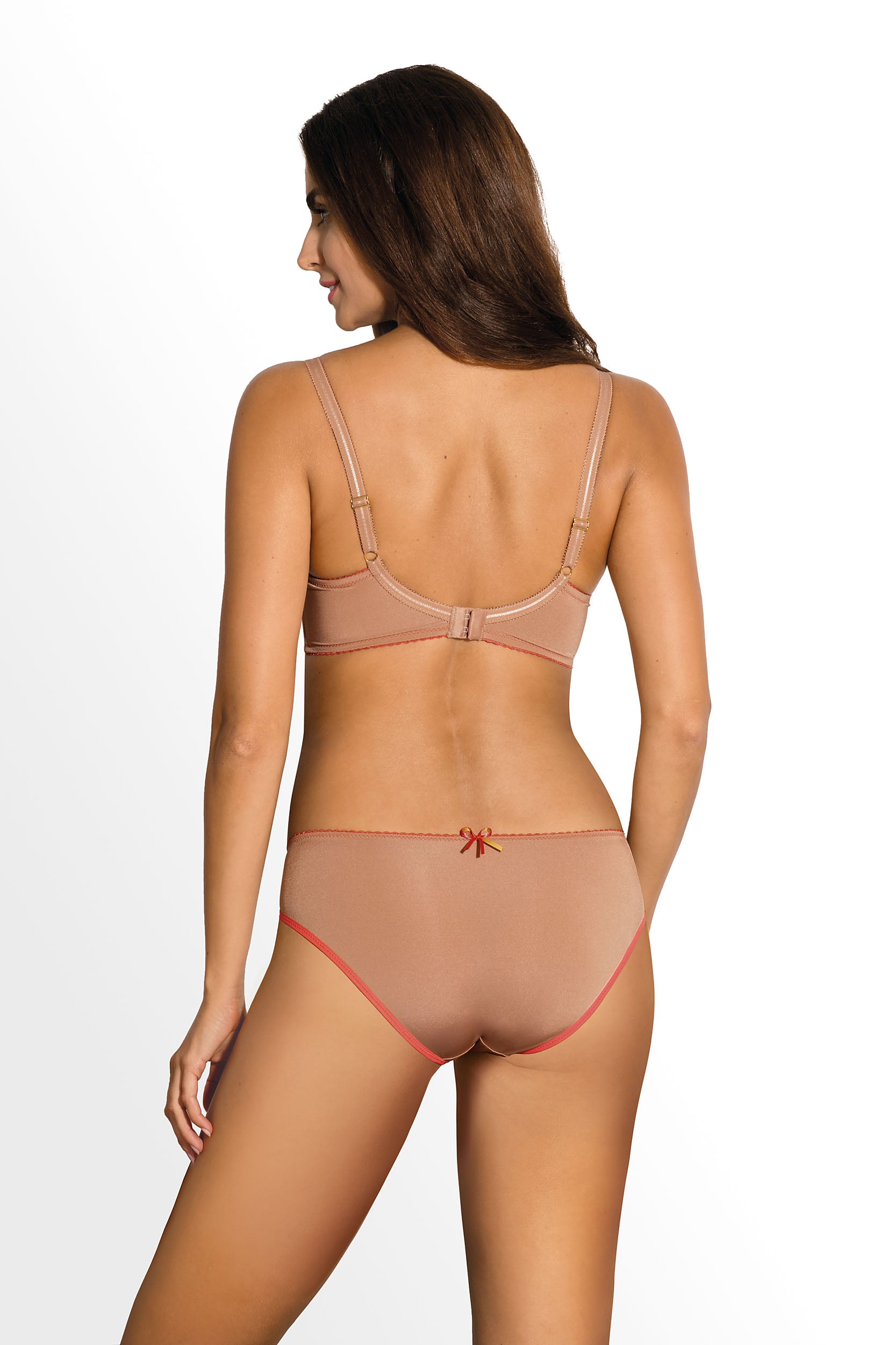 Biustonosz Alba beżowy B103 Soft