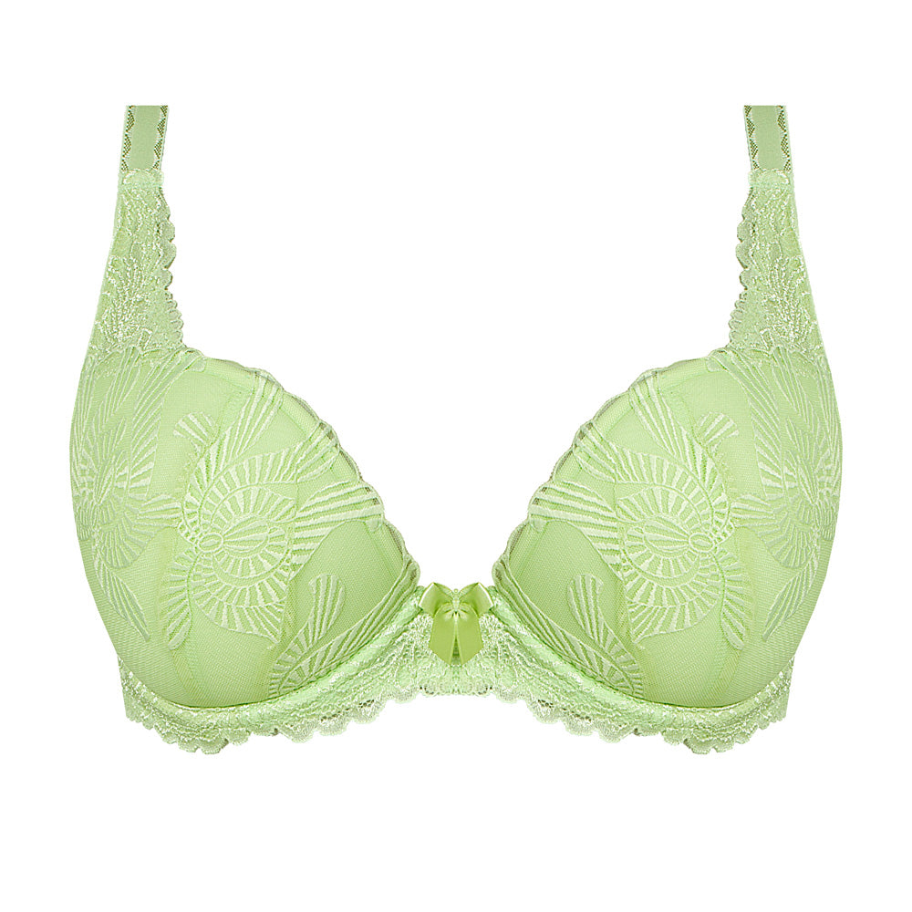 Biustonosz Tezea zielony B220 Plunge