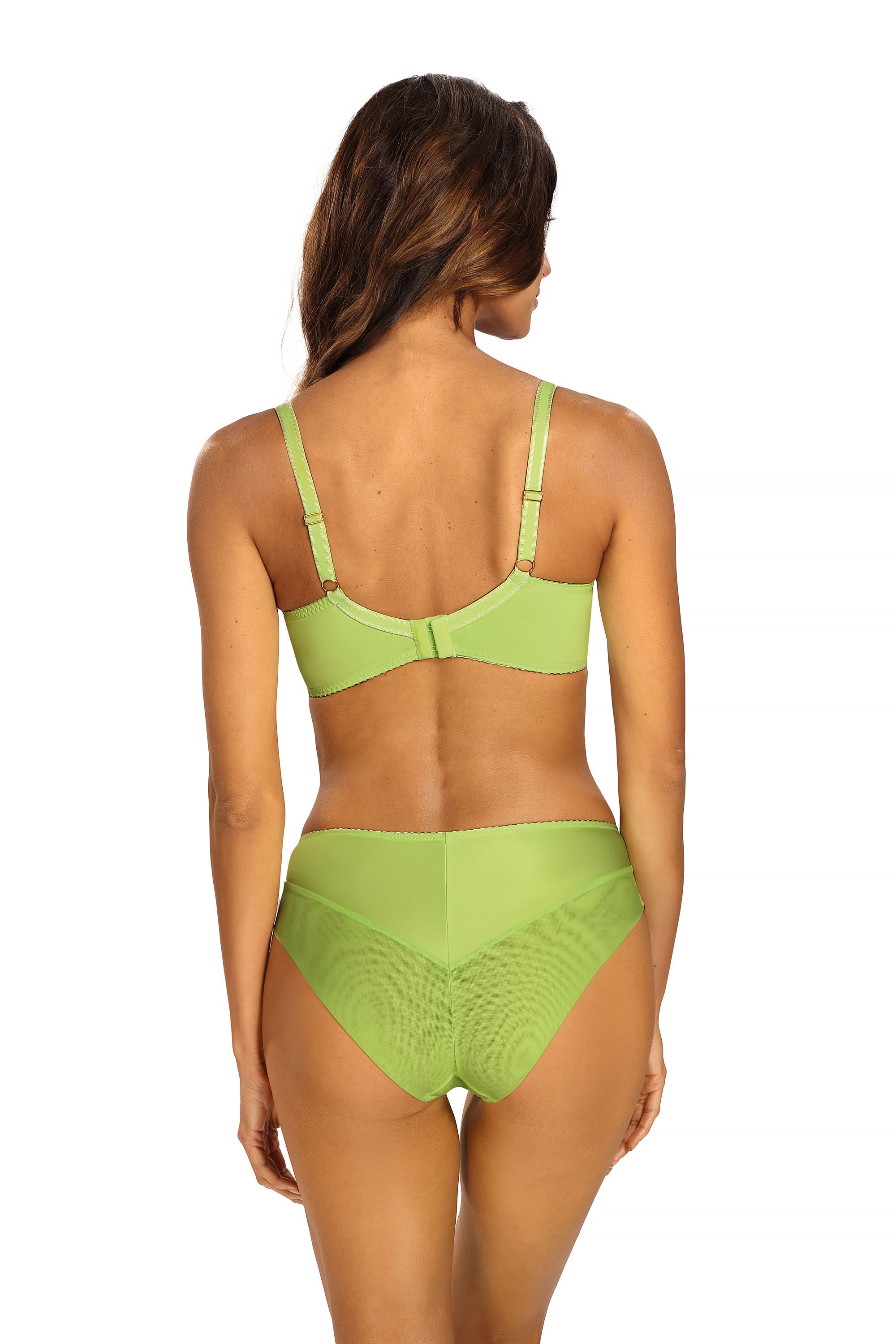 Biustonosz Viviana neonowo-zielony B161 Soft