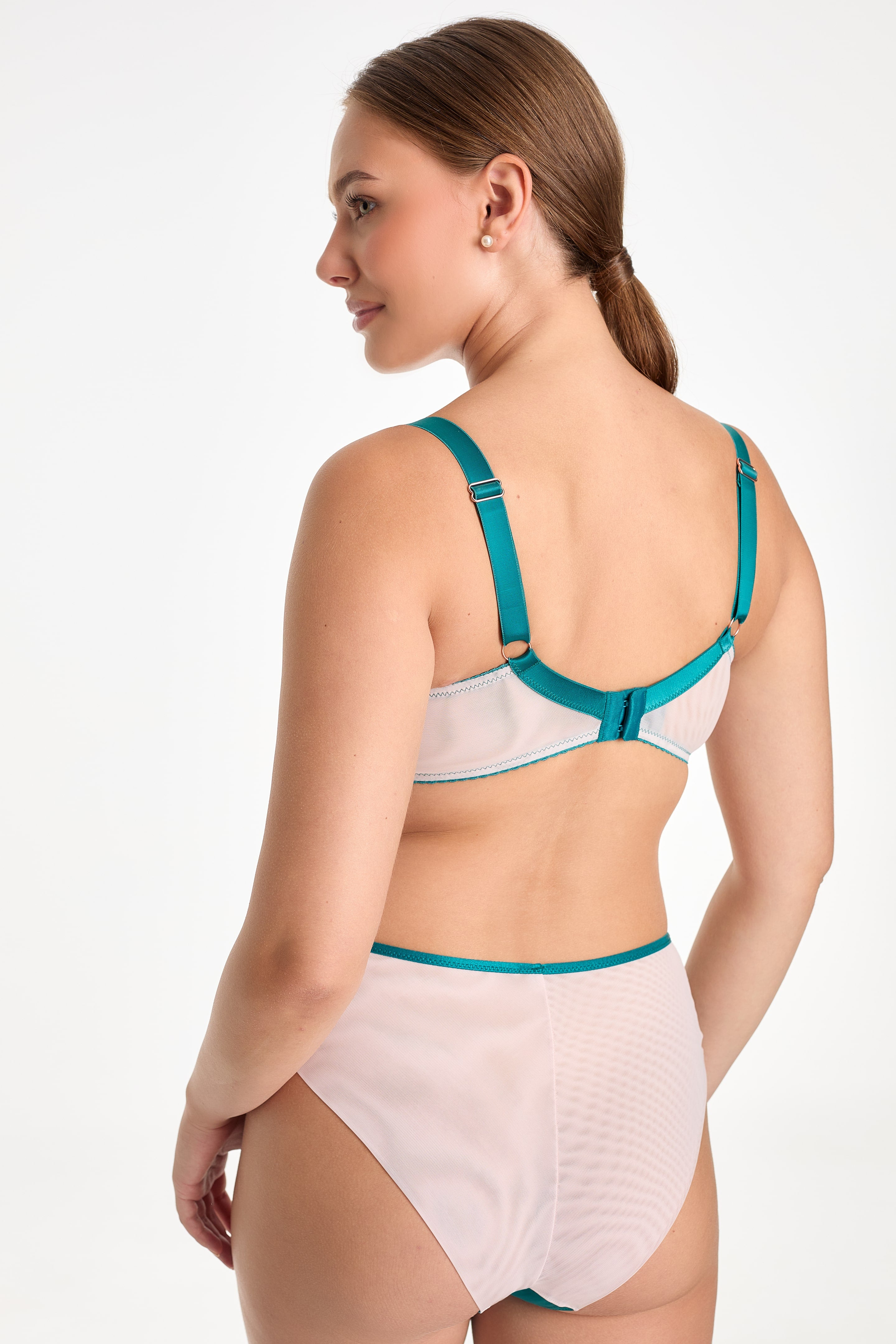 Biustonosz Salma szmaragdowy B161 Soft