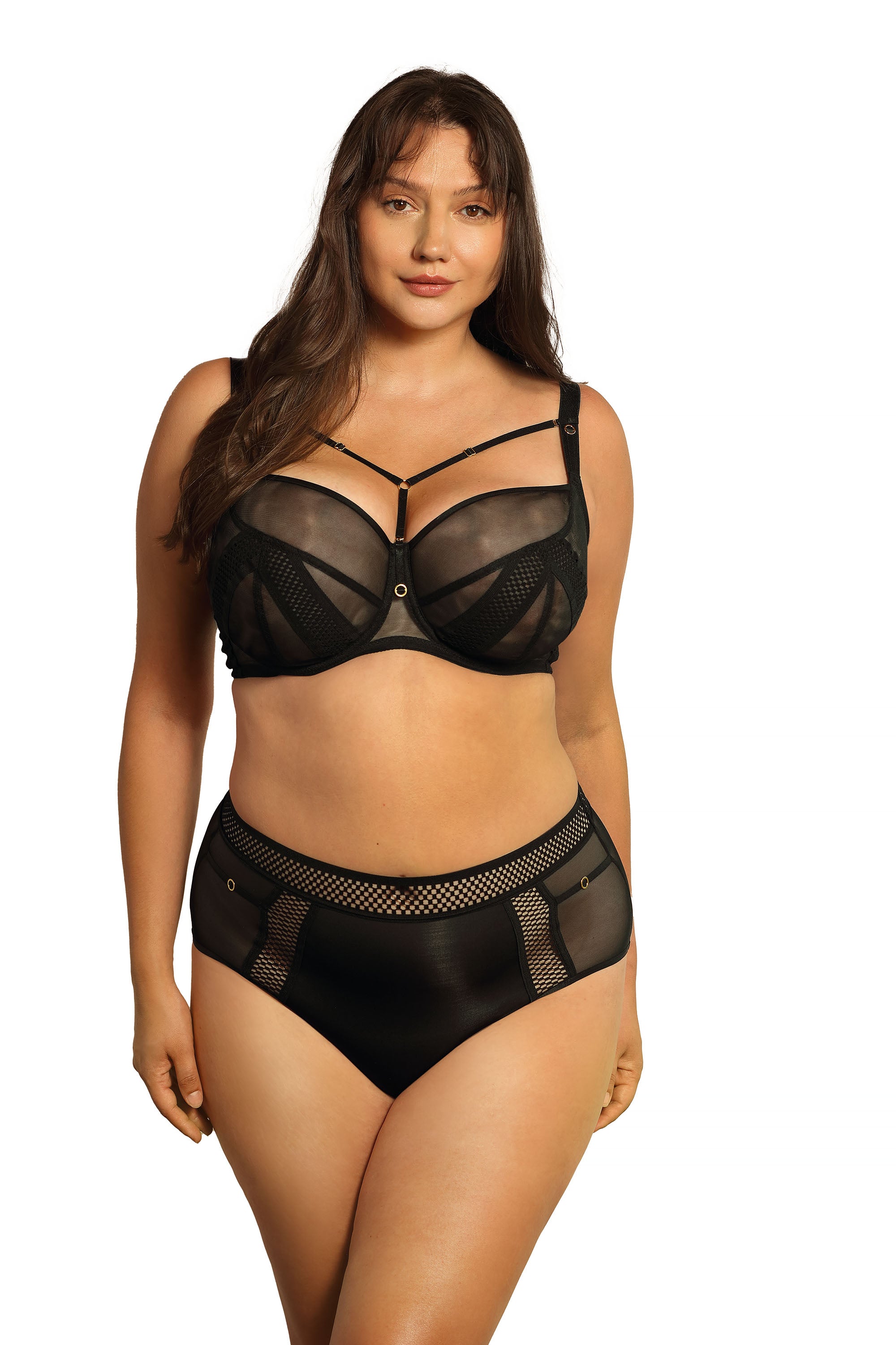 Biustonosz Pilar czarny B171 Soft