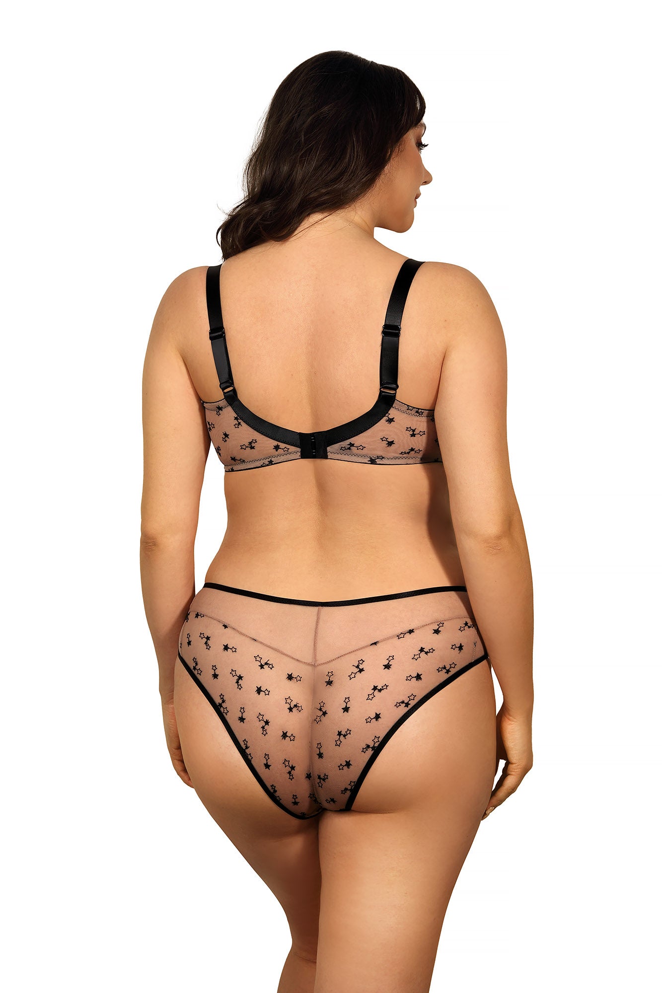 Biustonosz Stars czarny B171 Soft
