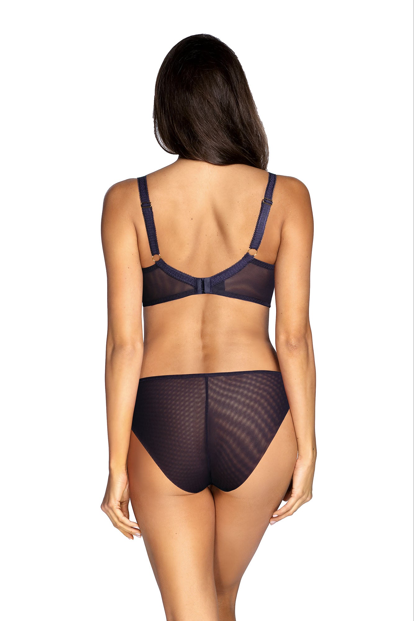 Biustonosz Tamal fioletowy B214 Push Up