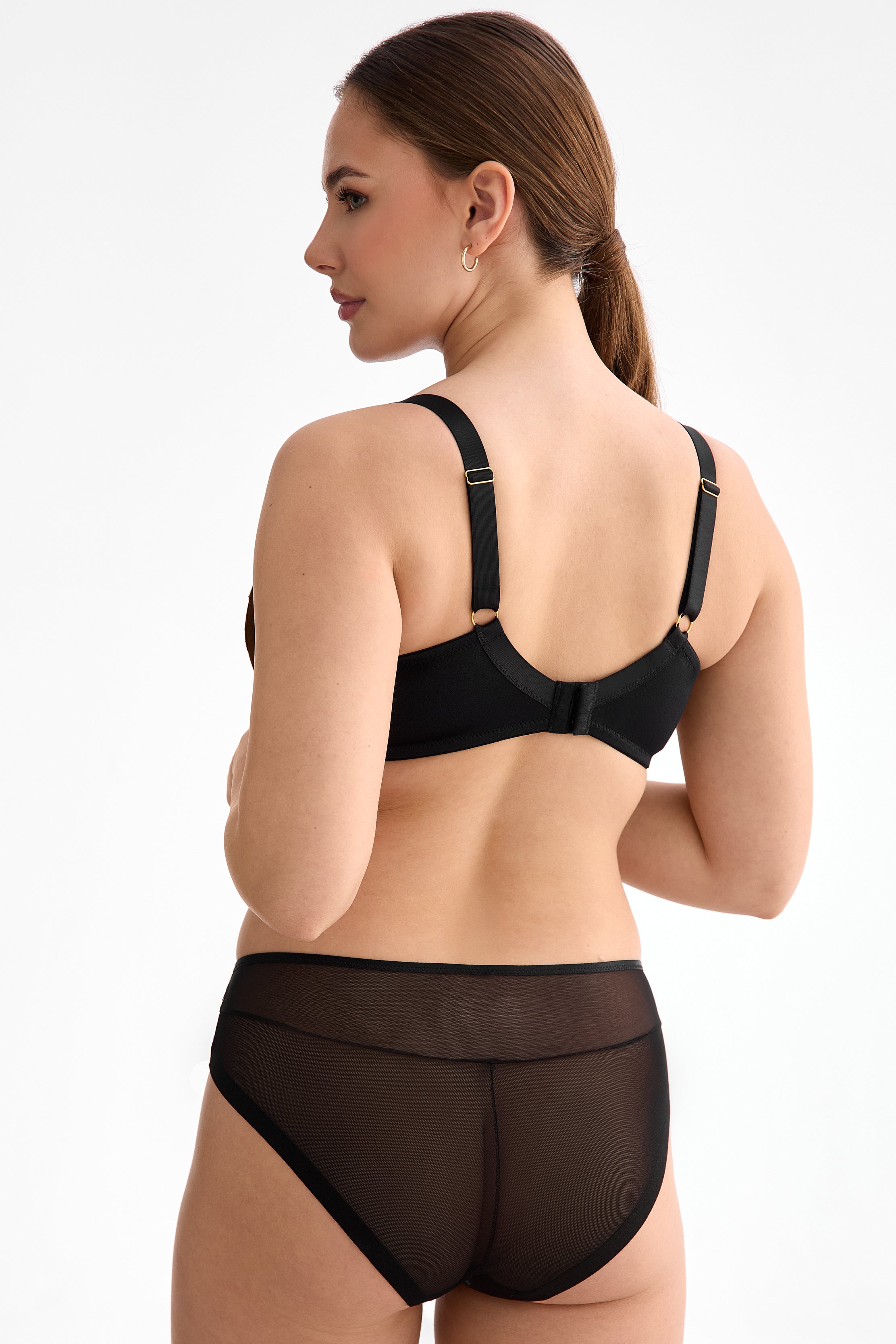 Biustonosz Emma czarny B171 Soft