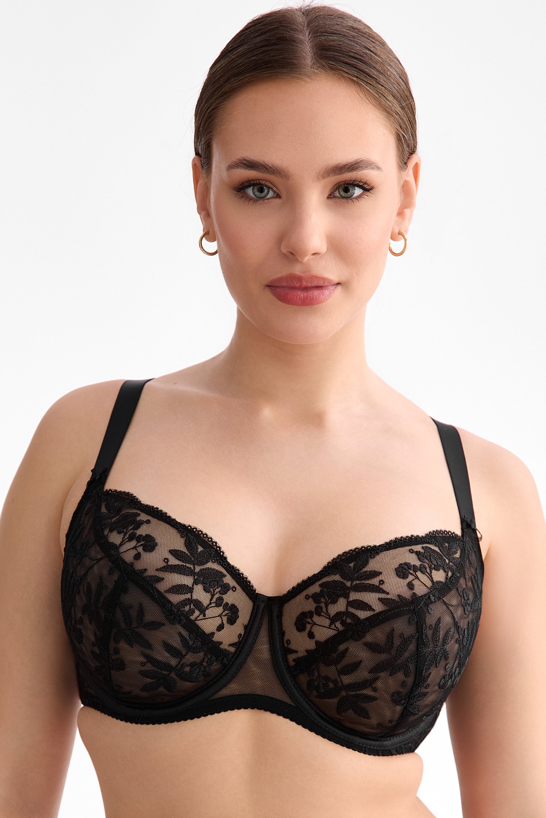 Biustonosz Fiora czarny B161 Soft