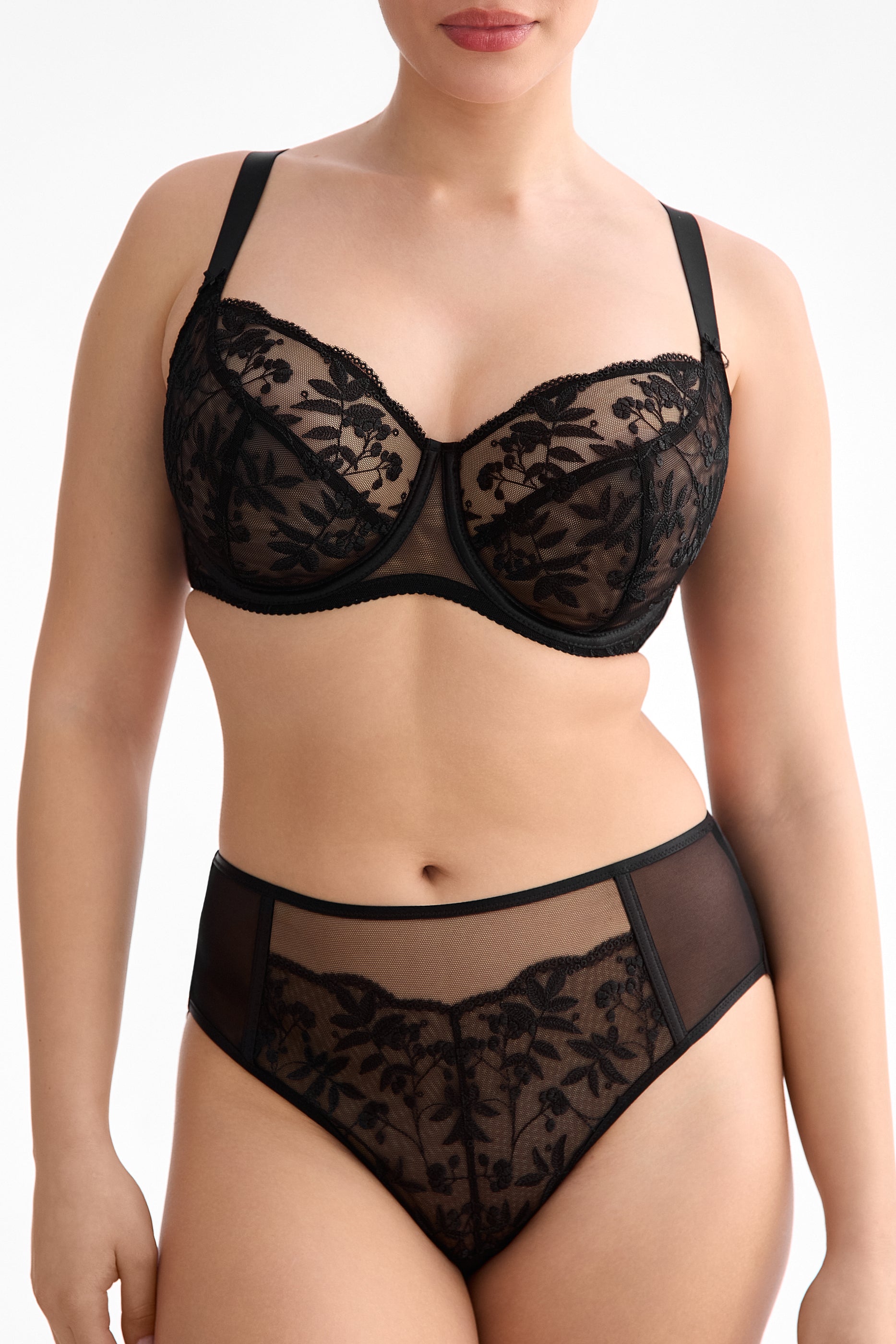 Biustonosz Emma czarny B161 Soft