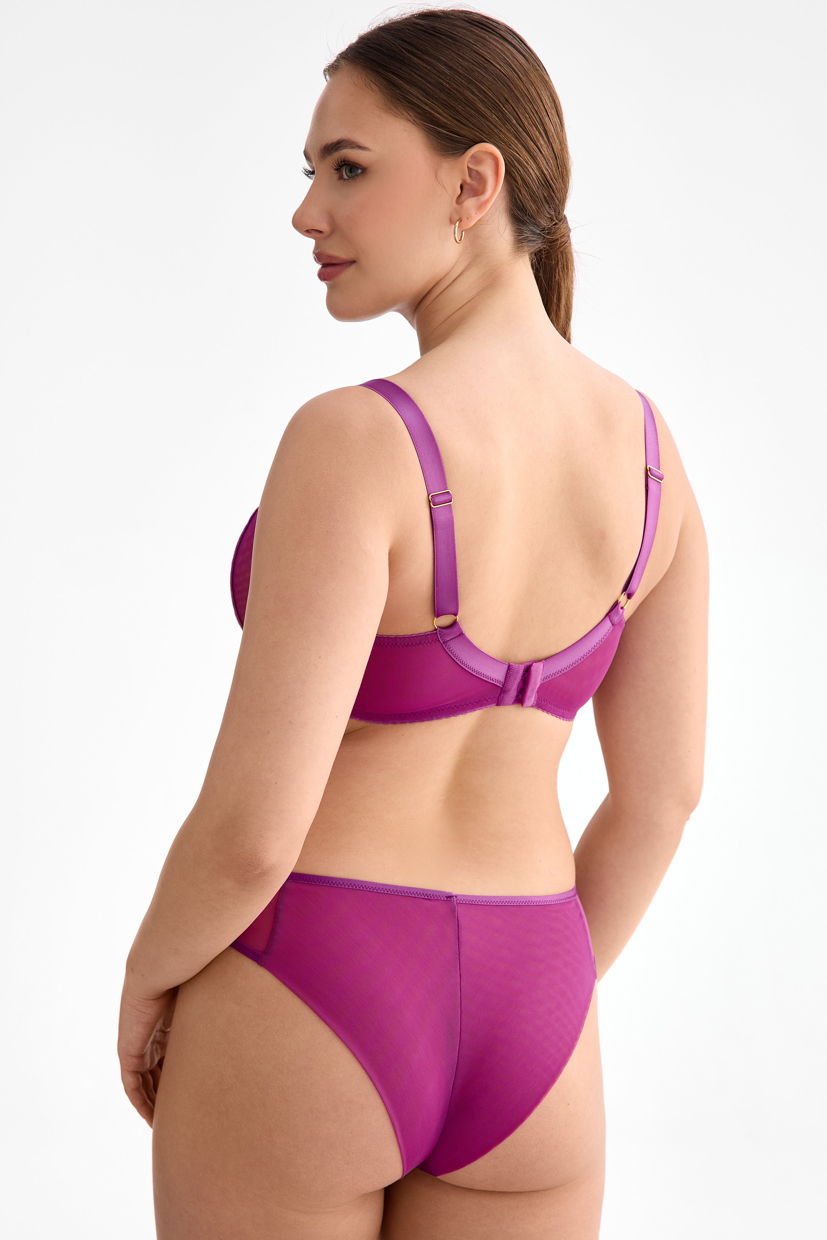 Brazyliany Fiora fuksja-ombre C322