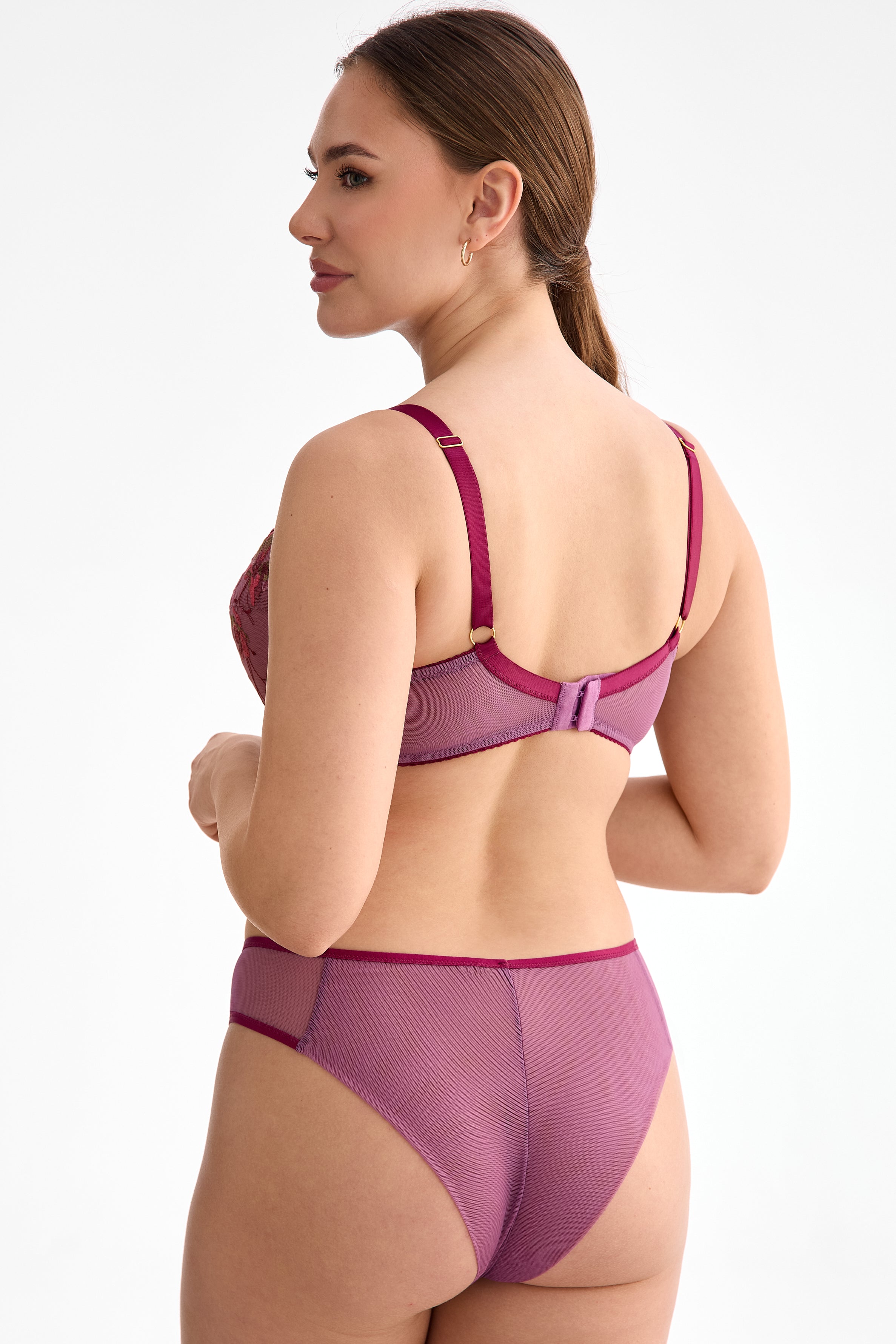 Biustonosz Karmela ametyst B214 Push Up