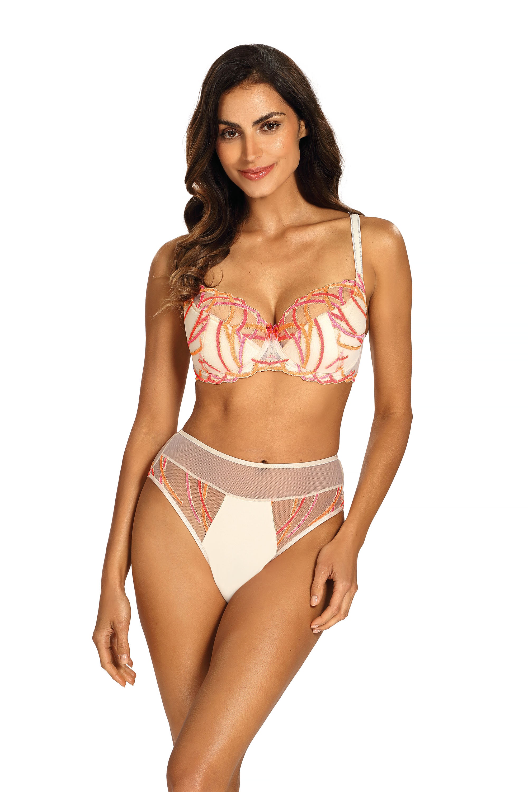 Biustonosz Naomi pomarańczowy B150 Semi Soft