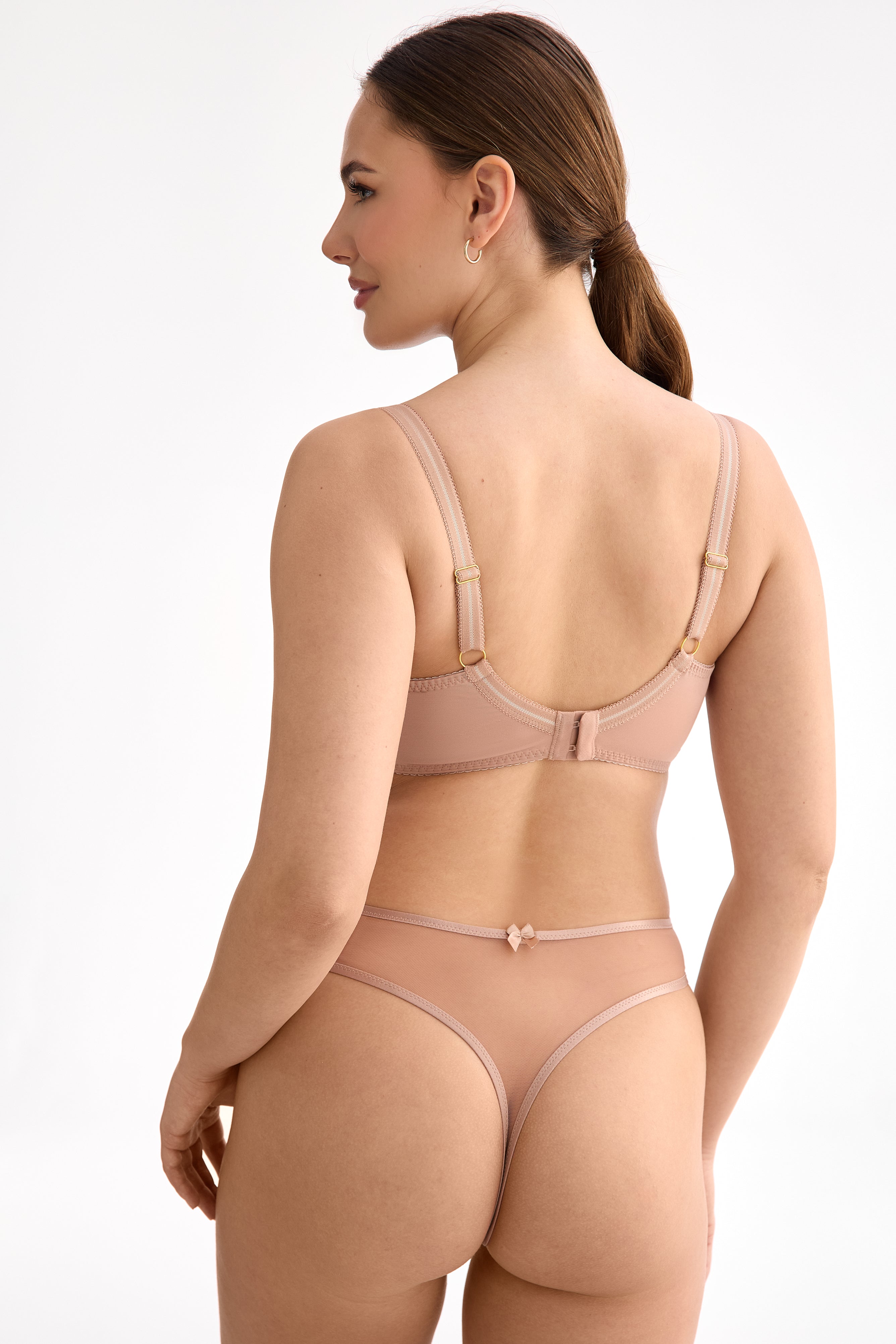 Biustonosz Rina beżowy B139 Soft Balconette