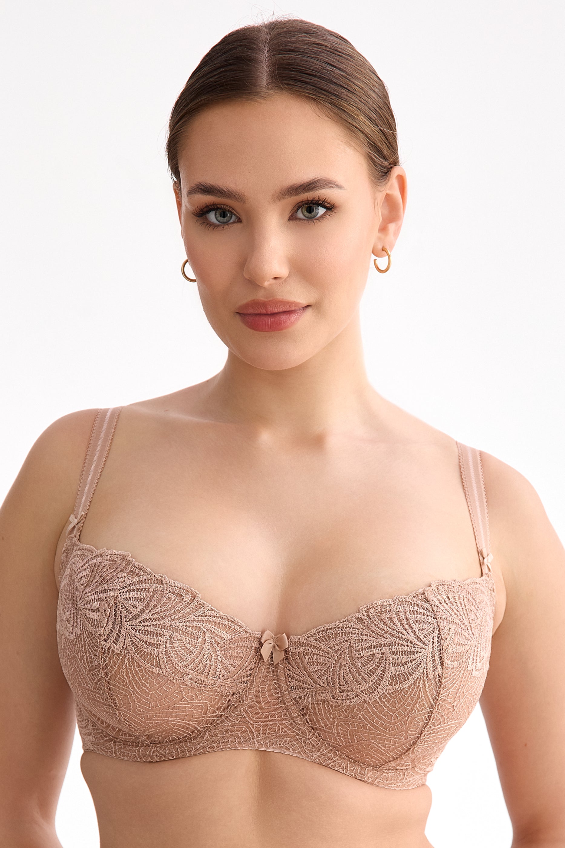 Biustonosz Rina beżowy B139 Soft Balconette