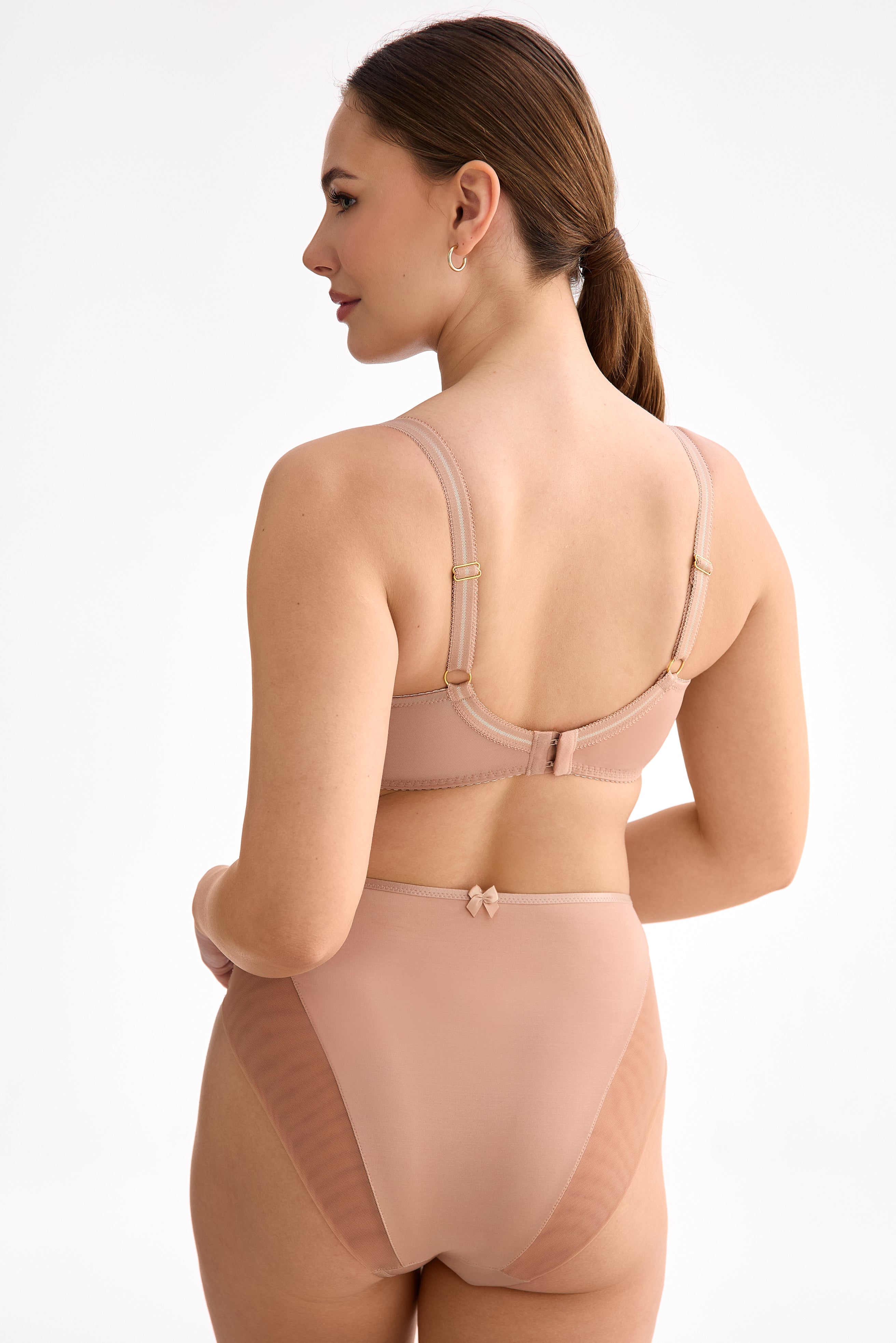 Biustonosz Rina beżowy B150 Semi Soft