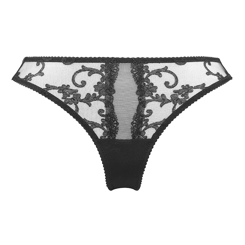 Stringi Sybila czarne C200