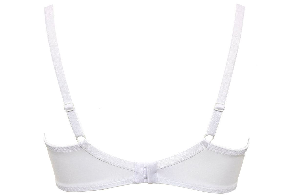 Biustonosz Sybila biały B230 Push Up Balconette