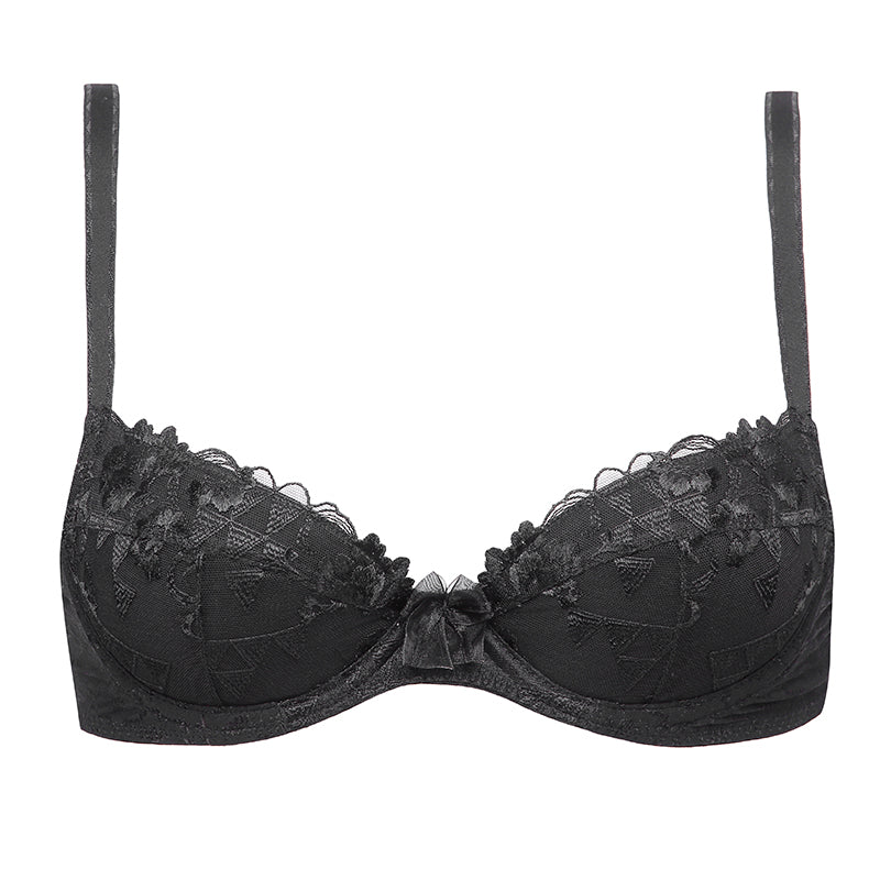 Biustonosz Febris czarny B214 Push Up