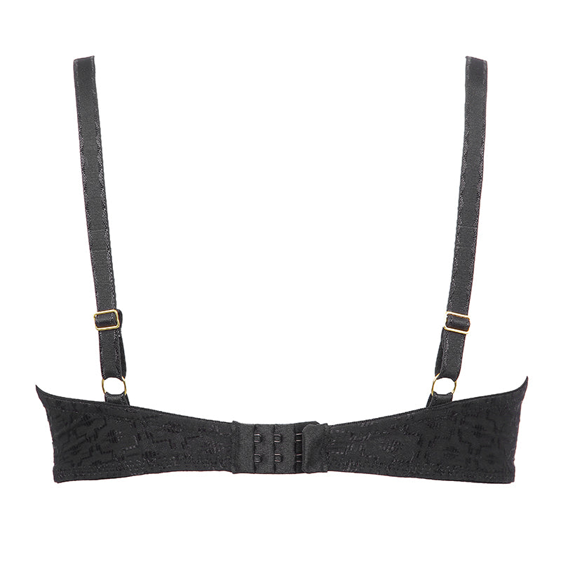 Biustonosz Febris czarny B214 Push Up