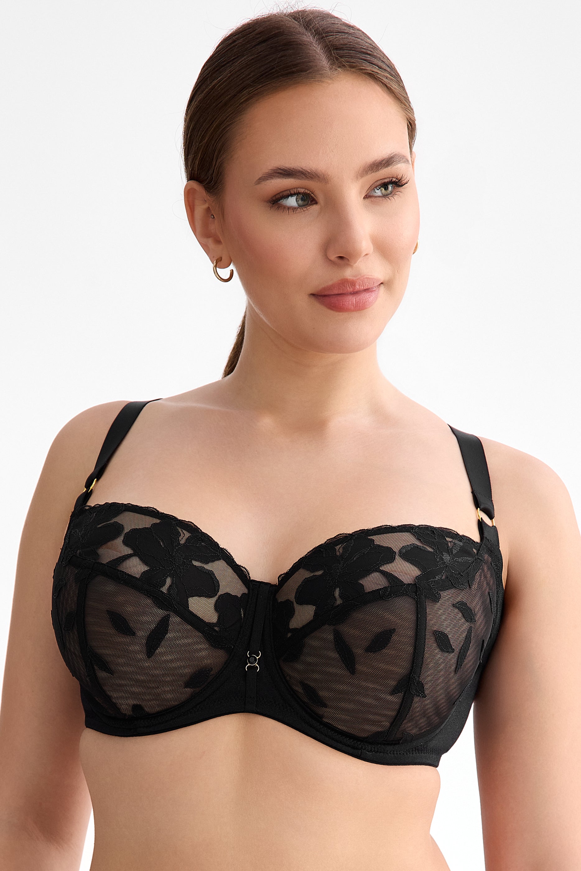 Biustonosz Emma czarny B171 Soft