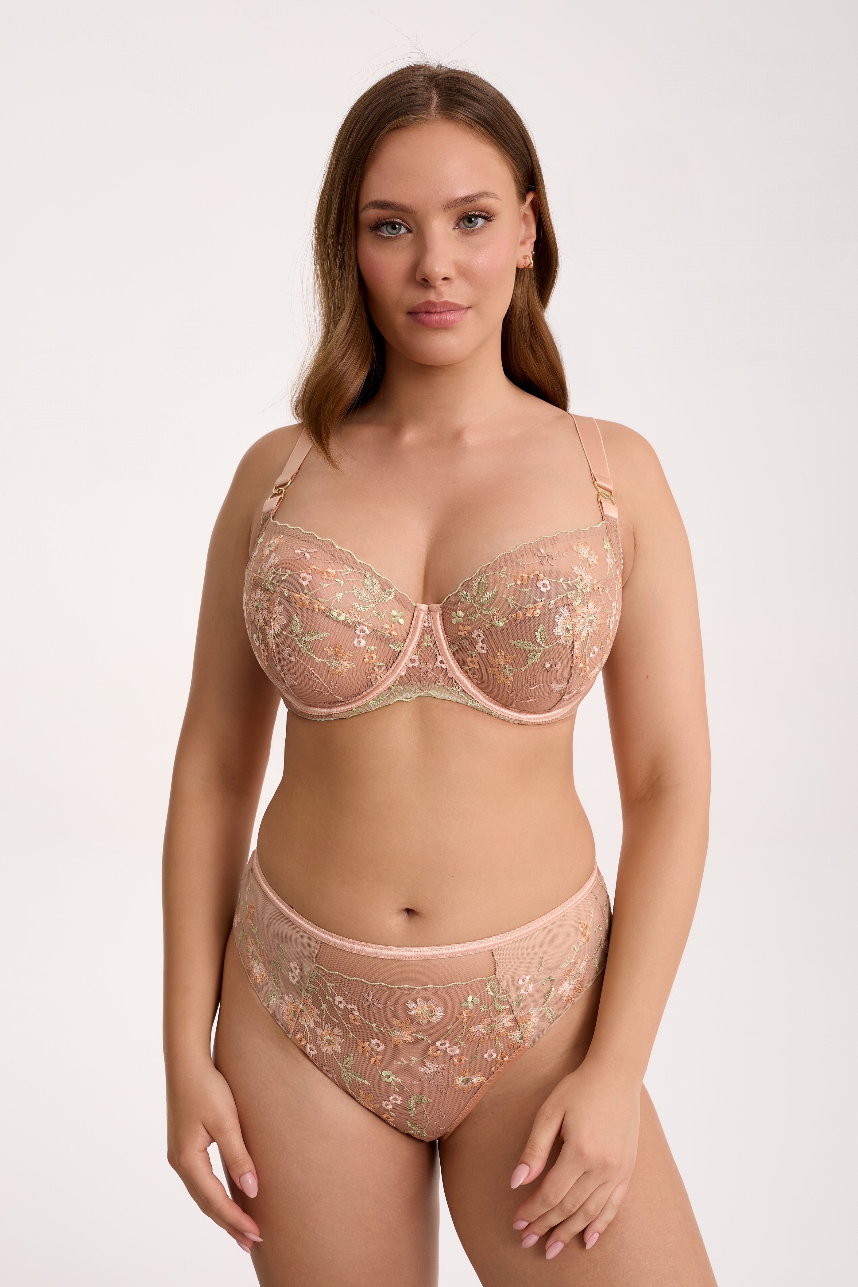 Biustonosz Trini beżowy B104 Soft